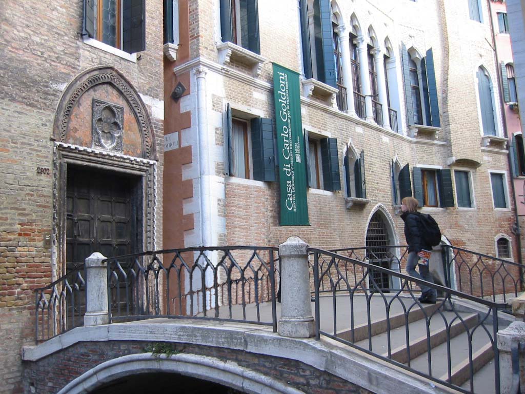la maison de Goldoni  Venise